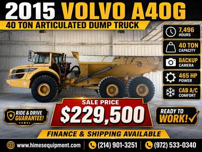 Volvo A40G Off-Highway Truck