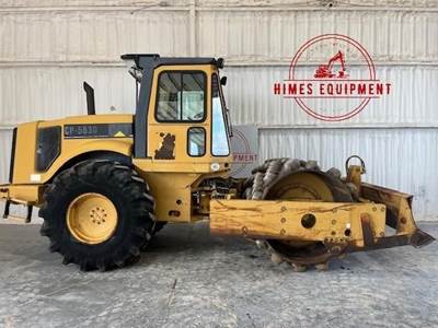 Caterpillar CP563D Padfoot Roller Compactor