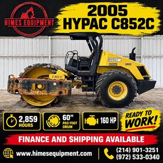 Hypac C852C Padfoot Roller Compactor