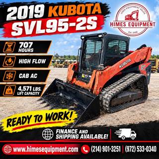Kubota SVL95-2S Compact Track Loader