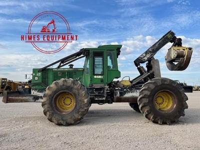 John Deere 648H Wheeled Grapple Skidder