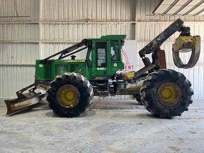 John Deere 648H Wheeled Grapple Skidder