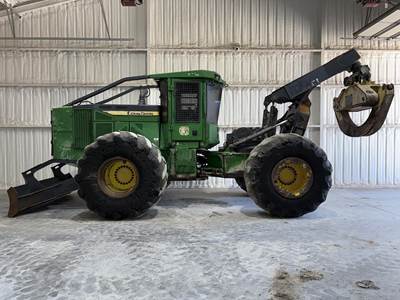 John Deere 648L Skidder