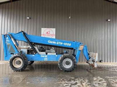 Genie GTH-1056 Telehandler - 10000lb Capacity, 56ft Lift Height