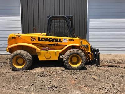 JCB 520 Telehandler - 4400lb Capacity, 16ft Lift Height, 10ft Reach
