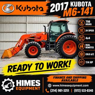 Kubota M6-141 Tractor