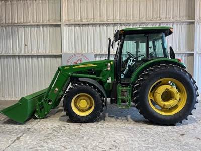 John Deere 6100D Tractor
