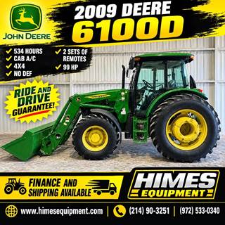 John Deere 6100D Tractor