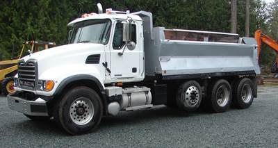 2007 Mack CV-713 High Gate Dump Truck