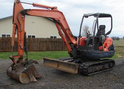 2011 Kubota KX-121-3S Mini Excavator