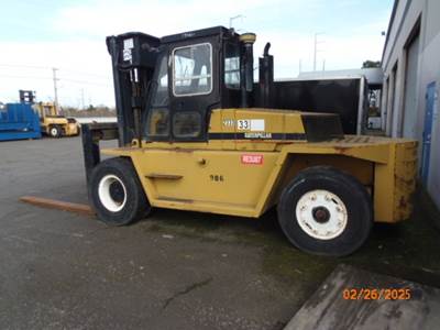 1989 Caterpillar H460B-48 High-Capacity Forklift