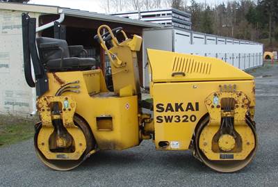 2007 SAKAI SW320 Compactor Roller