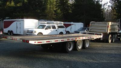 1993 Brute BR 6000 3-Axle Tilt Trailer