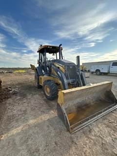 John Deere 410L Backhoe
