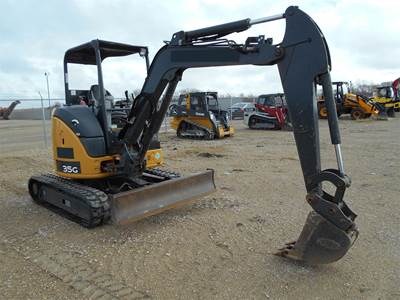 John Deere 35G Mini Excavator