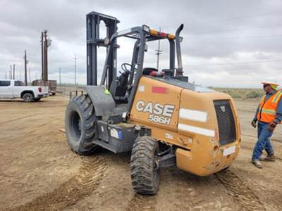 Case 586H Rough Terrain Forklift