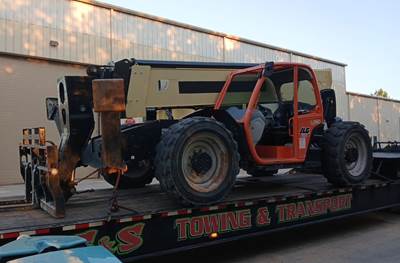 JLG 1055 Telehandler - 10000lb Capacity, 55ft Lift Height