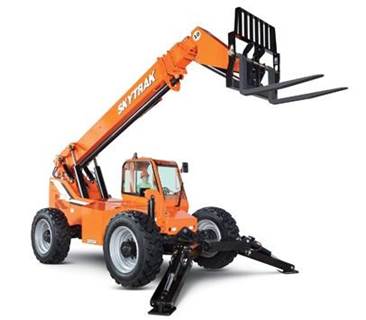 SkyTrak 10054 Telehandler - 10000lb Capacity, 53ft Lift Height, 26ft Reach