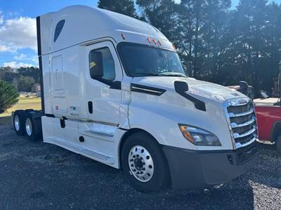 Freightliner Cascadia 126 Sleeper Semi Truck - Raised Roof Sleeper, Detroit 455HP, 12 Speed Dt12 Automatic