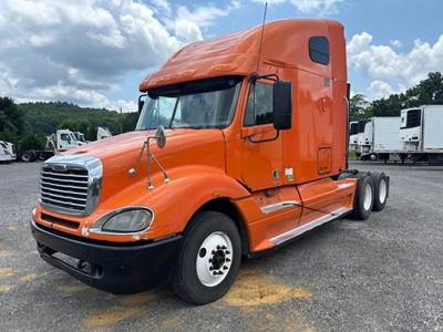 Freightliner Columbia 120 Sleeper Semi Truck - Raised Roof Sleeper, Detroit, 10 Speed Manual