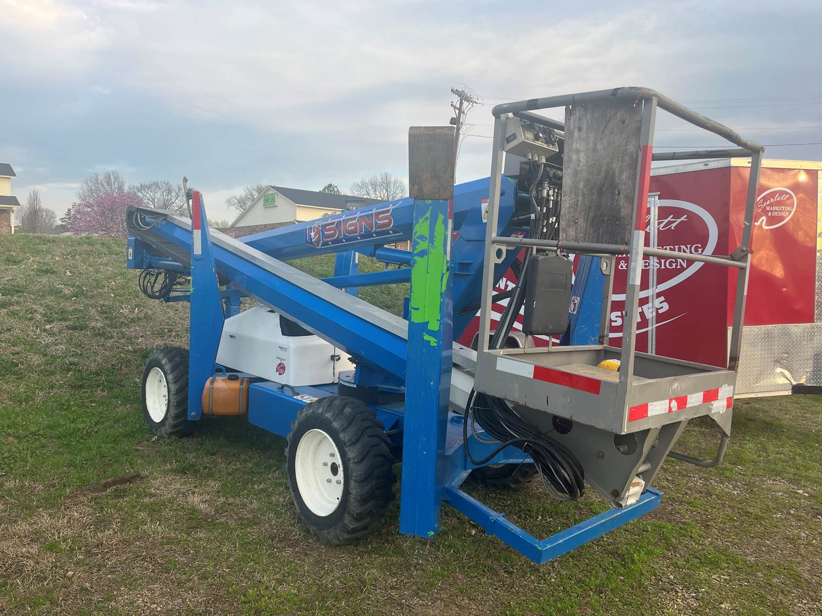2017 Niftylift SD50DE 4WD Towable Boom Lift For Sale, 785 Hours