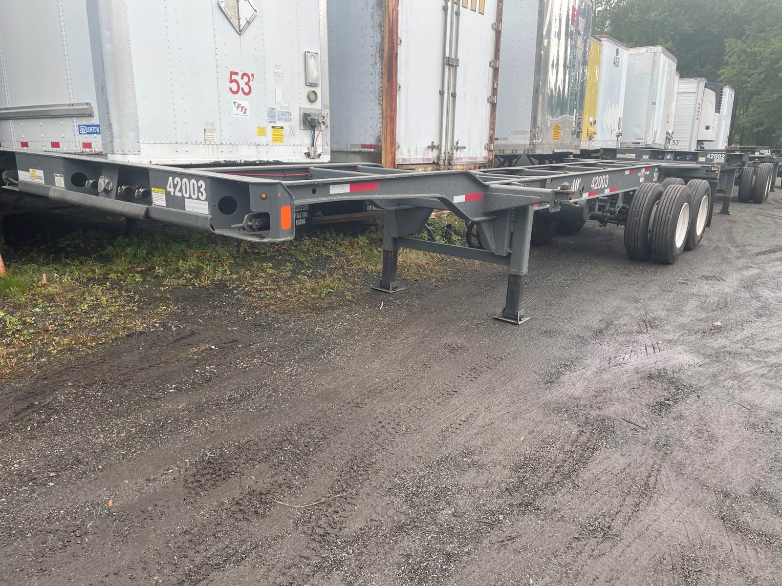 2022 Hercules 20/40 EXTENDABLE Container Chassis For Sale Hope, NJ