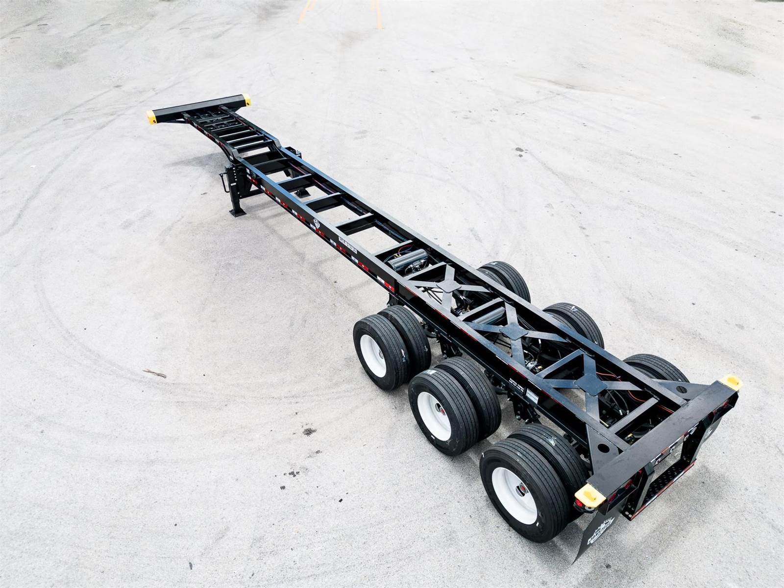 2023 Jansteel 40x96 Tri Axle Steel Container Chassis For Sale Miami