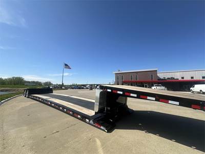 XL Specialized XL 60 MFG 53x102 Tandem Axle Steel Double Drop Trailer - Air Ride, Fixed Axle