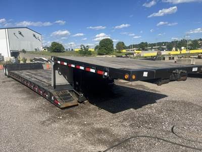XL Specialized XL 80 MFG 48x102 Tandem Axle Double Drop Trailer - Air Ride, Fixed Axle