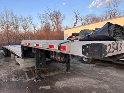 Brazos 53x102 Combination Drop Deck Trailer - Air Ride, Sliding Spread Axle