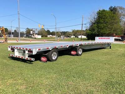 Dorsey 53x102 Aluminum Drop Deck Trailer - Air Ride, Sliding Spread Axle