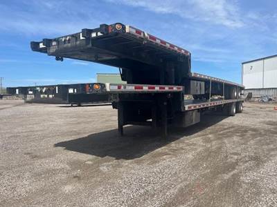 Fontaine Infinity 53x102 Combination Drop Deck Trailer - Air Ride, Sliding Spread Axle