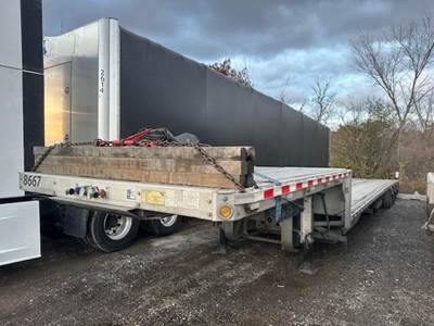 Reitnouer Bigger Bubba 53x102 Tri Axle Aluminum Drop Deck Trailer - Air Ride, Fixed Axle