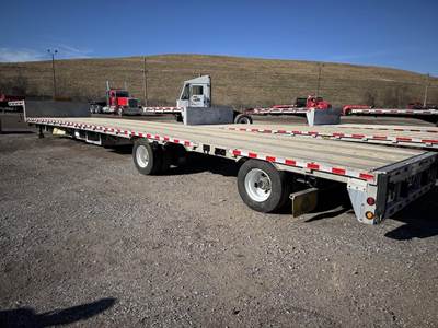 Reitnouer DropMiser 53x102 Aluminum Drop Deck Trailer - Air Ride, Sliding Spread Axle