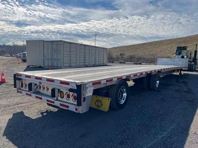 Reitnouer DropMiser 53x102 Aluminum Drop Deck Trailer - Air Ride, Sliding Spread Axle