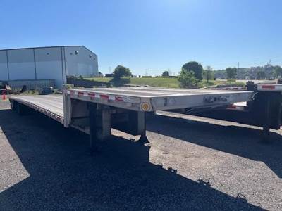 Reitnouer DropMiser 53x102 Aluminum Drop Deck Trailer - Air Ride, Sliding Spread Axle