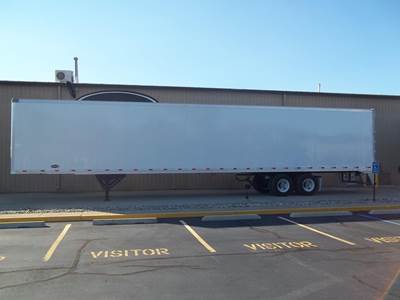 Strick 53 ft Dry Van Trailer - Swing Door, Air Ride, Sliding Axle