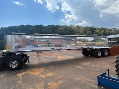 Nuttall 39 ft End Dump Trailer - Tandem Axle, Aluminum, Air Ride