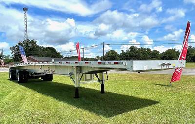 Dorsey 48x102 Aluminum Flatbed Trailer - Air Ride, Fixed Spread Axle