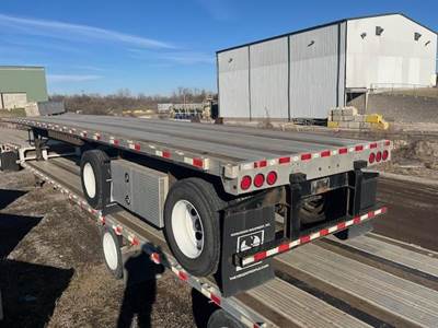 Dorsey 48x102 Combination Flatbed Trailer - Air Ride, Fixed Spread Axle