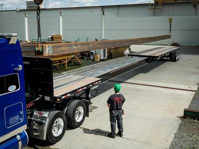 Manac 48x102 Steel Flatbed Trailer - Air Ride, Fixed Axle