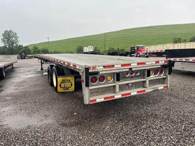Reitnouer MaxMiser 53x102 Aluminum Flatbed Trailer - Air Ride, Sliding Spread Axle