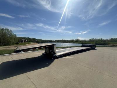 XL Specialized 53x102 Tandem Axle Steel Lowboy Trailer - Air Ride, Fixed Axle