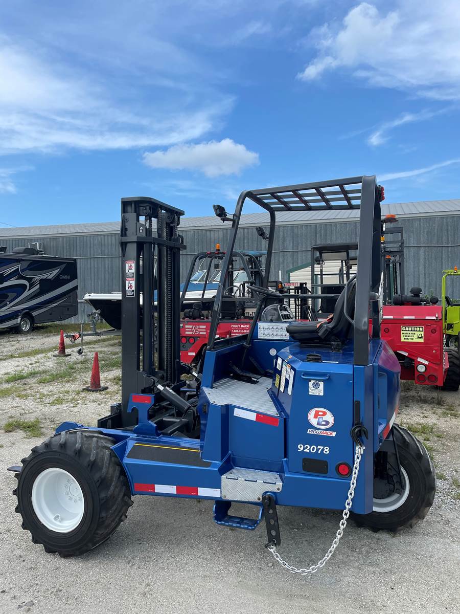 2013 Princeton PB 50 Piggyback Forklift For Sale, 1,200 Hours Hobe Sound, FL 12289094