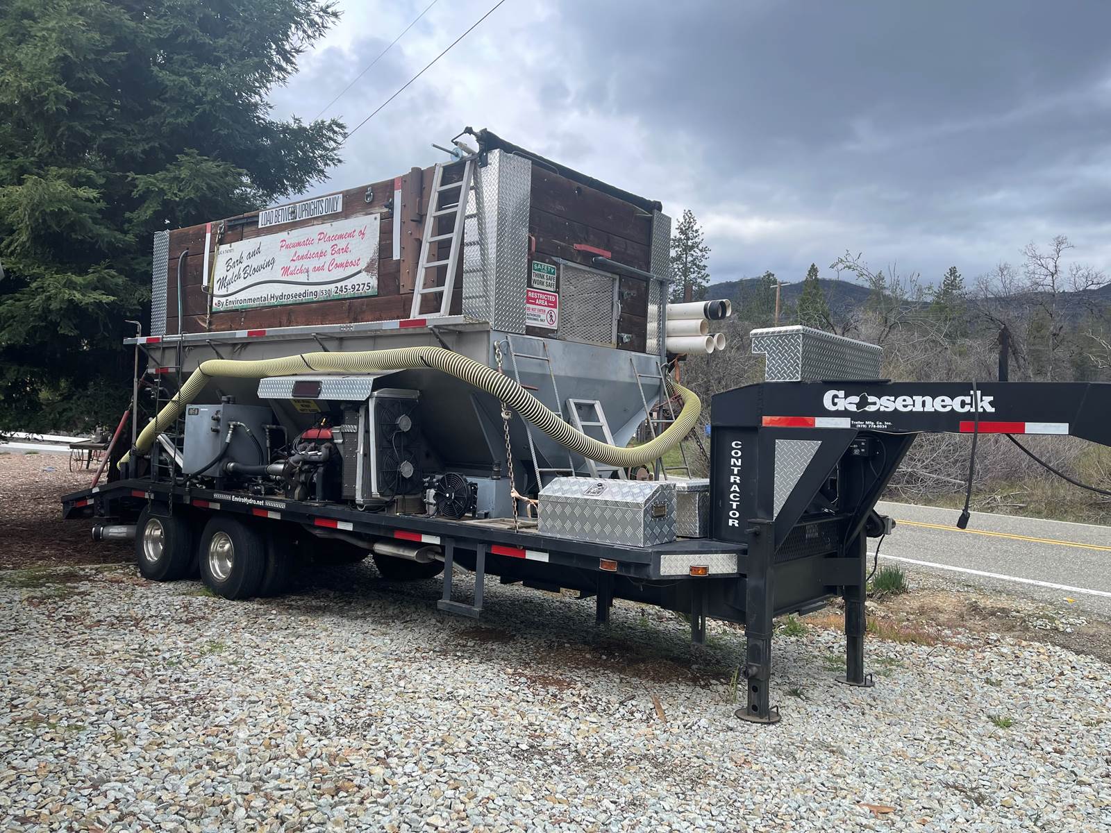 Custom build Bark Blower For Sale, 1,350 Hours Shasta, CA 5