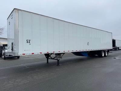 Hyundai 53 ft Dry Van Trailer - Swing Door, Air Ride, Sliding Axle