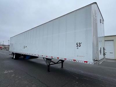 Hyundai 53 ft Dry Van Trailer - Swing Door, Air Ride, Sliding Axle