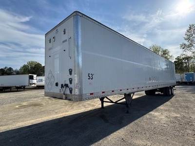 Hyundai 53 ft Dry Van Trailer - Swing Door, Air Ride, Sliding Axle