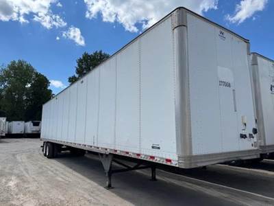 Hyundai 53 ft Dry Van Trailer - Swing Door, Air Ride, Sliding Axle