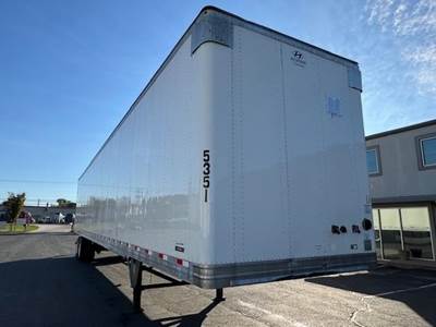 Hyundai HY-Cube 53 ft Dry Van Trailer - Swing Door, Air Ride, Sliding Axle